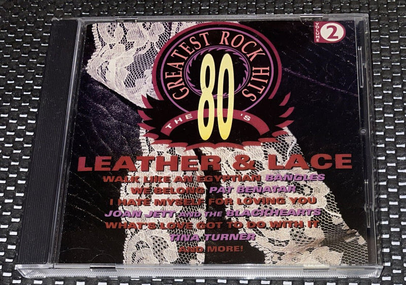 Greatest Rock Hits The 80,s Leather and Lace (CD - 1992) Vol 2 - Darktower Media