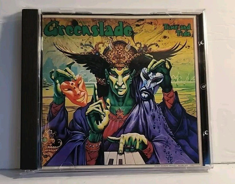GREENSLADE - Time and Tide CD 1996 Warner Bros Germany 7599 - 26868 - 2 - Darktower Media