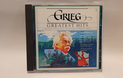 Grieg's Greatest Hits - Audio CD By Edvard Grieg - 1984 CBS USA