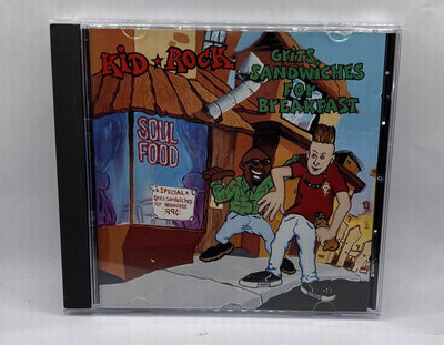 Grits Sandwiches for Breakfast by Kid Rock (CD, Dec-1990, Jive (USA)) VG+