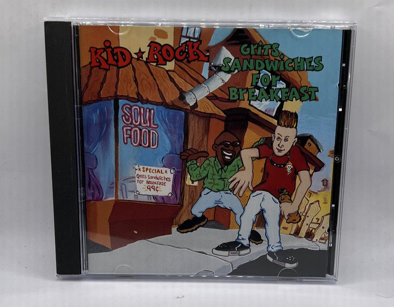 Grits Sandwiches for Breakfast by Kid Rock (CD, Dec - 1990, Jive (USA)) VG+ - Darktower Media