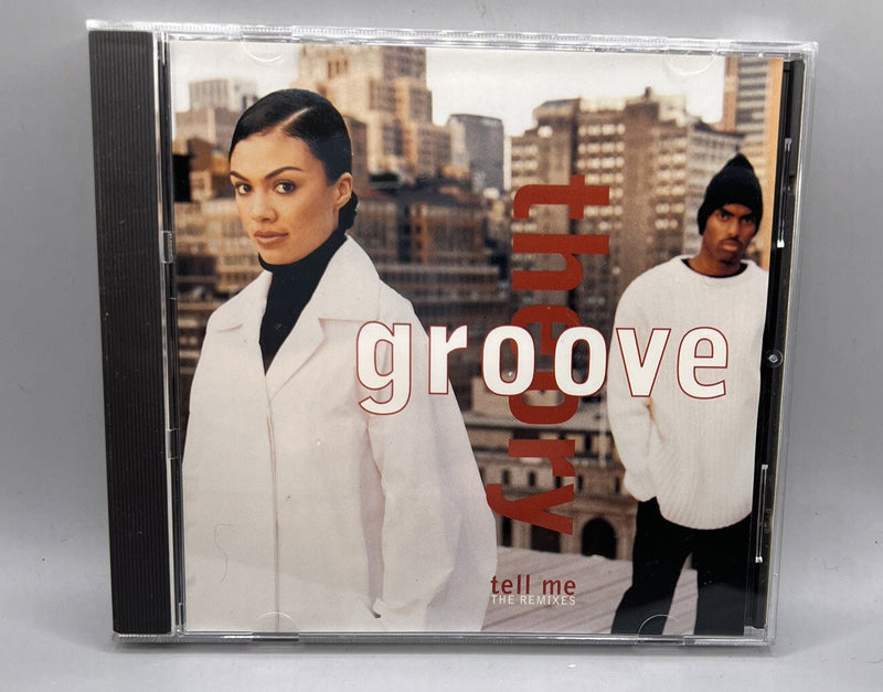 GROOVE THEORY - Tell Me: The Remixes 1995 CD Single Scratch Free USA Sony - Darktower Media