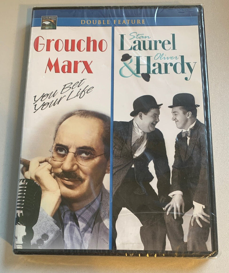 Groucho Marx & Laurel & Hardy [DVD] [2013] w1s3 2503 - Darktower Media