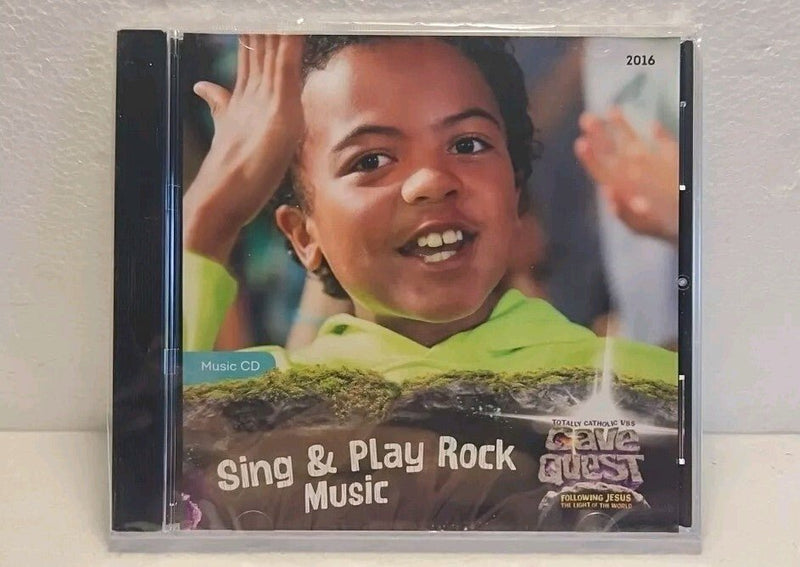 Group VBS Totally Catholic Cave Quest Follow Jesus Sing & Play Rock Music CD New - Darktower Media