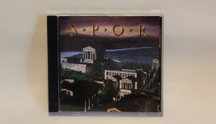 GT Interactive Computer Game SPQR - The Empire's Darkest Hour CD - ROM 1996 Win95 - Darktower Media