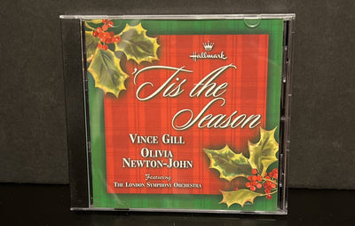 Hallmark - Tis the Season by Vince Gill and Olivia Newton-John (CD, 2000) USA Nm