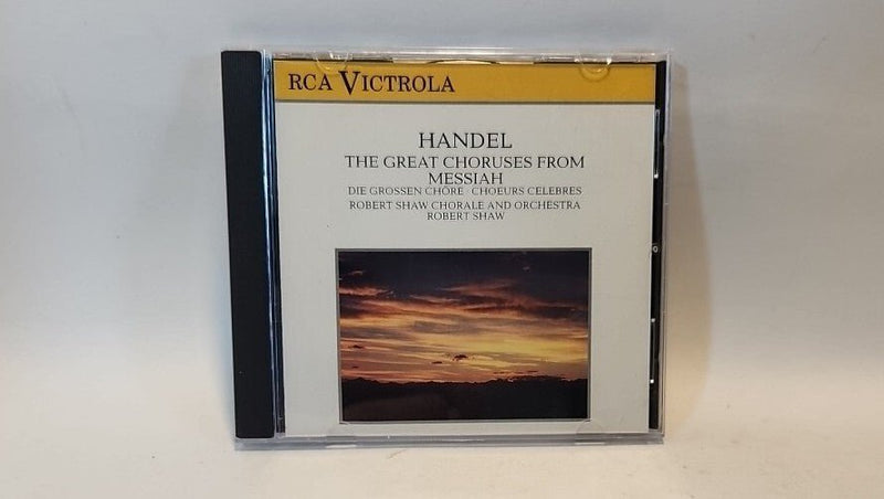 Handel: The Great Choruses from Messiah - CD - BMG Classics 1988 USA - Darktower Media