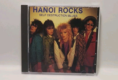 Hanoi Rocks - Self Destruction Blues (CD, Geffen) 1989 USA OOP 5462