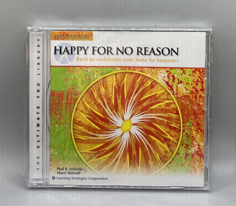 Happy for No Reason Paul R. Scheele Marci Shimoff BRAND NEW AUDIOBOOK CD - Darktower Media