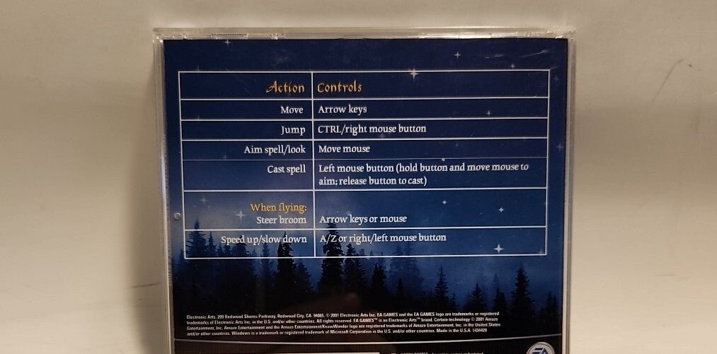 Harry Potter And The Sorcerer's Stone (PC CD - ROM, 2001) Game Big Box EUC NO CARD - Darktower Media