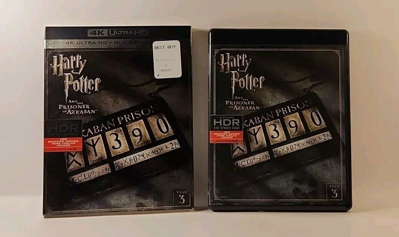 Harry Potter & The Prisoner of Azkaban (4K Ultra HD/Blu - ray) w/slip r1s4 640 - Darktower Media