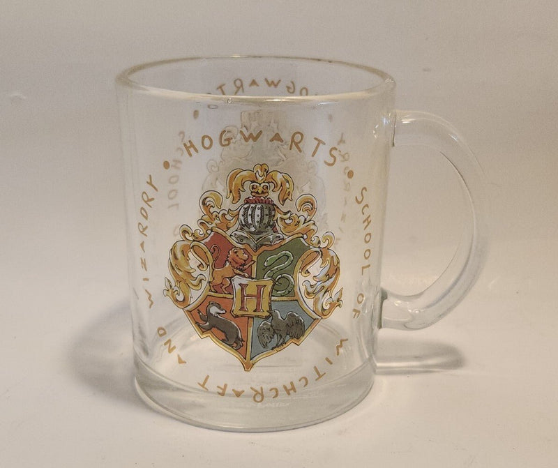 Harry Potter Transparent Clear Glass Coffee Mug Cup 20 Oz - Darktower Media