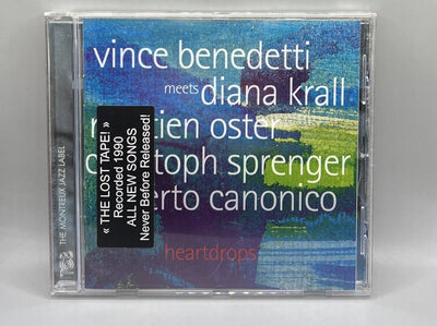 Heartdrops: Vince Benedetti Meets Diana Krall (CD, 2003, TCB) Switzerland Nm