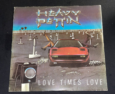HEAVY PETTIN Love Times Love 12” Vinyl Single 1984 Polydor Uk Vg/Vg+ Brian May
