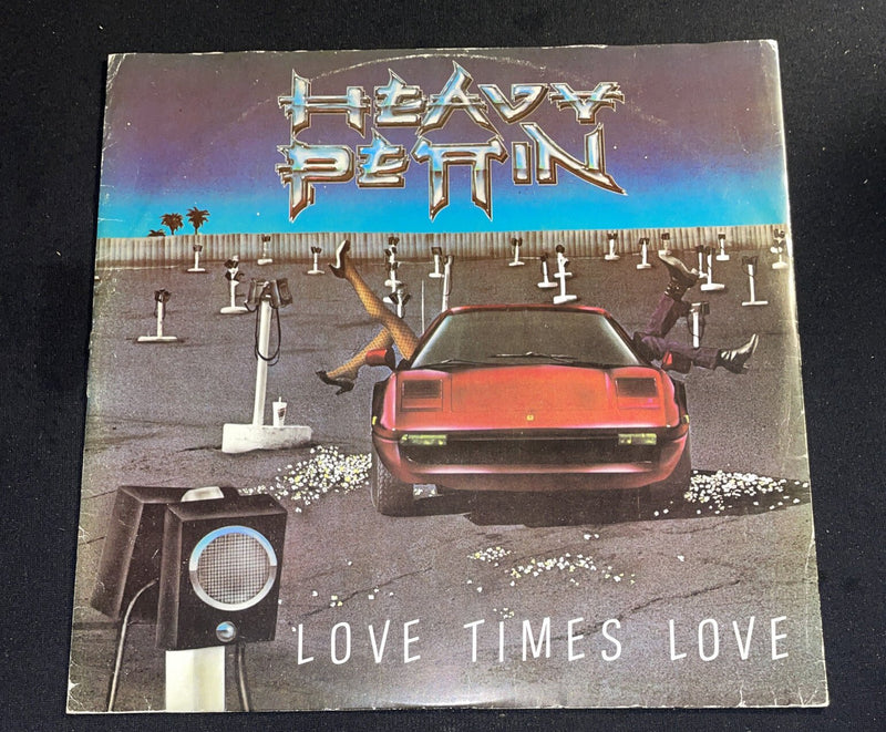 HEAVY PETTIN Love Times Love 12” Vinyl Single 1984 Polydor Uk Vg/Vg+ Brian May - Darktower Media