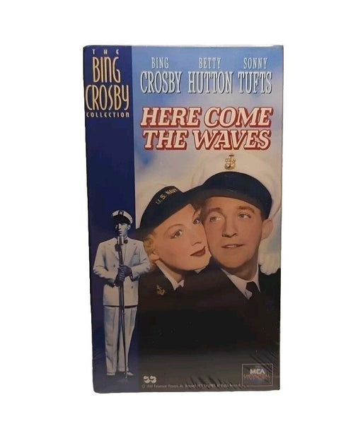 Here Come the Waves New/Sealed VHS tape Bing Crosby Watermark USA - Darktower Media