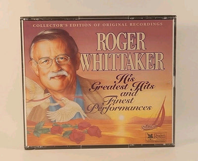 His Greatest Hits & Finest Performances: Roger Whittaker (3CD 1995) USA w1s32861