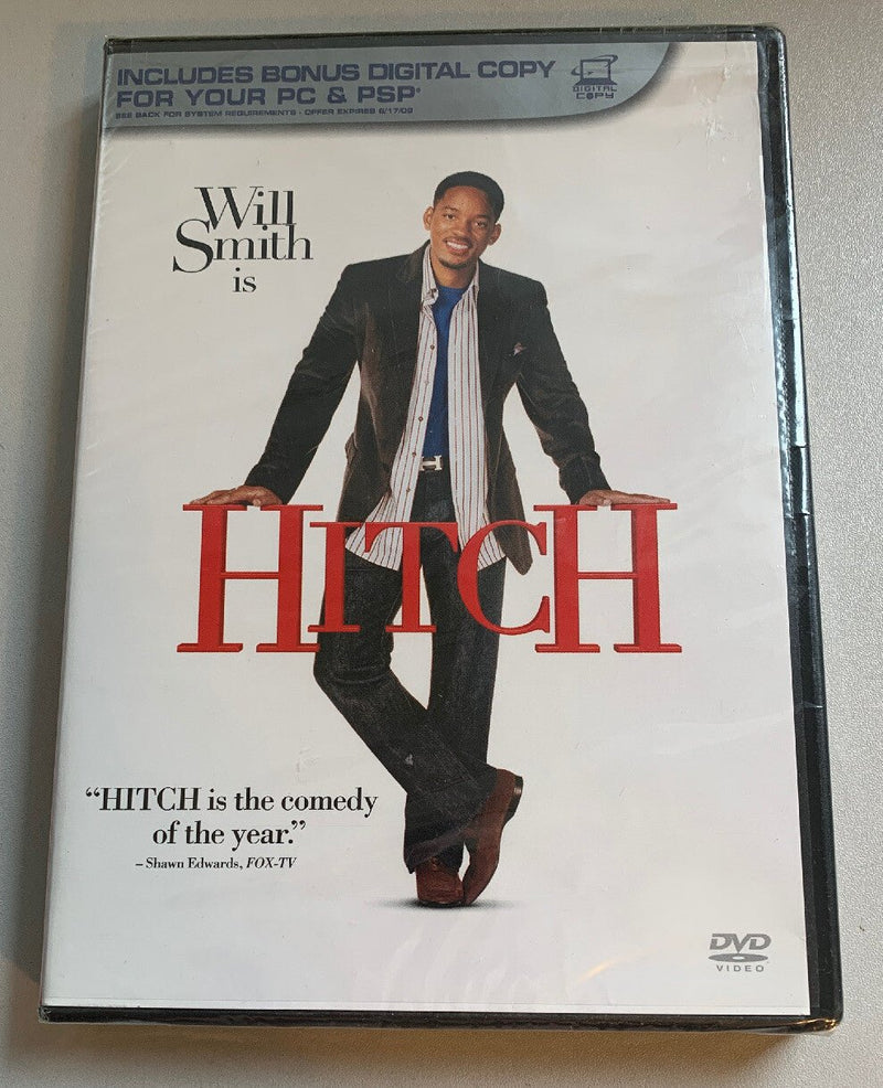 Hitch (DVD, 2005, Widescreen) Incliudes Bonus Digital Copy for PC - Darktower Media