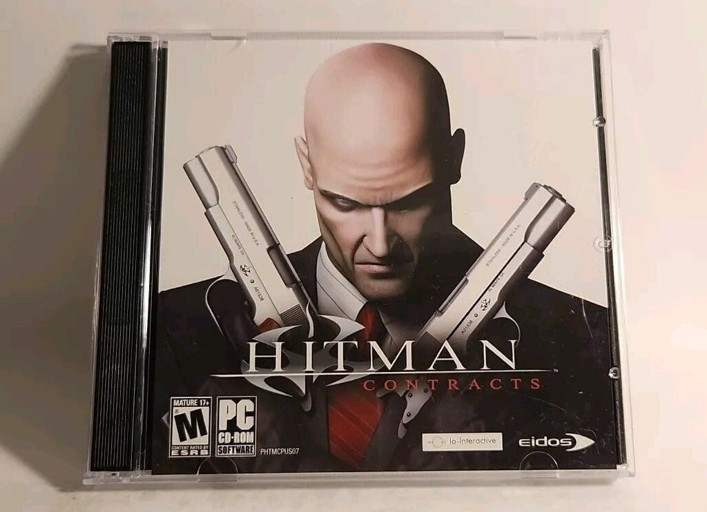 Hitman Contracts - Pc Game 2 Disc CD - ROM with manual Near Mint 2004 Win XP - Darktower Media