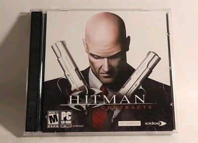 Hitman Contracts - Pc Game 2 Disc CD-ROM with manual Near Mint 2004 Win XP