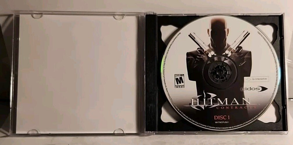 Hitman Contracts - Pc Game 2 Disc CD - ROM with manual Near Mint 2004 Win XP - Darktower Media