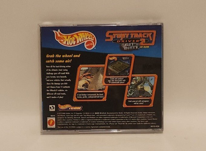 Hot Wheels: Stunt Track Driver 2: Get'n Dirty CD - ROM (PC, 2000) - Darktower Media