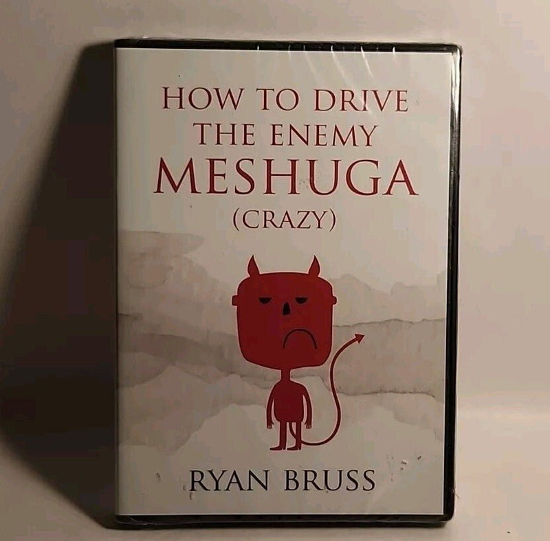 How to Drive the Enemy Meshuga (Crazy) by Ryan Bruss (CD, 2020, 3 - Discs) - Darktower Media