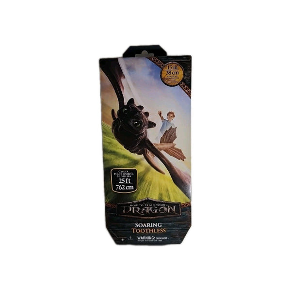 How to Train Your Dragon, Soaring Toothless Dragon Glider with 15” Wingspan NIB - Darktower Media