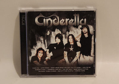 Icon by Cinderella (CD, 2012) Mercury /Universal Music USA Scratch free