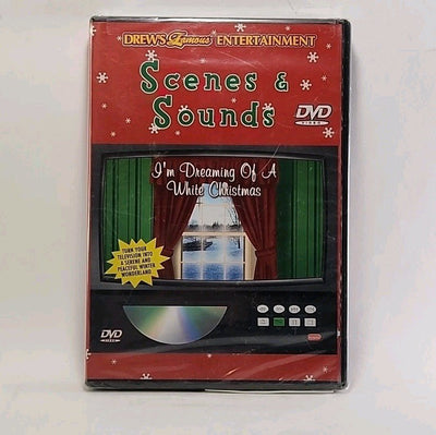 I'M DREAMING OF A WHITE CHRISTMAS (DVD) Winter scenes, Tranquil Music Drews 4751