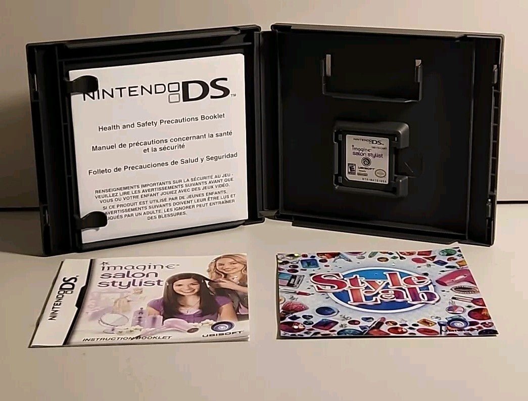 Imagine: Salon Stylist (Nintendo DS, 2009) Beauty Salon Game - Complete R1S6 0715 - Darktower Media