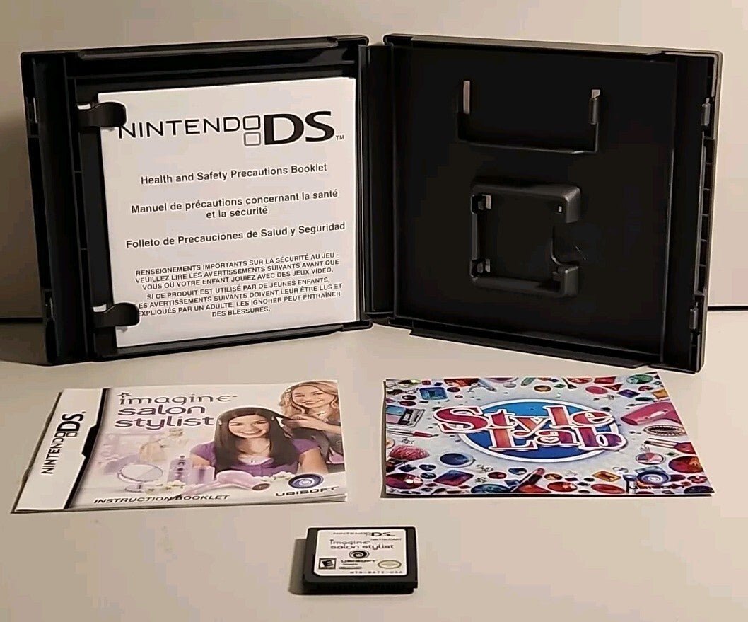 Imagine: Salon Stylist (Nintendo DS, 2009) Beauty Salon Game - Complete R1S6 0715 - Darktower Media