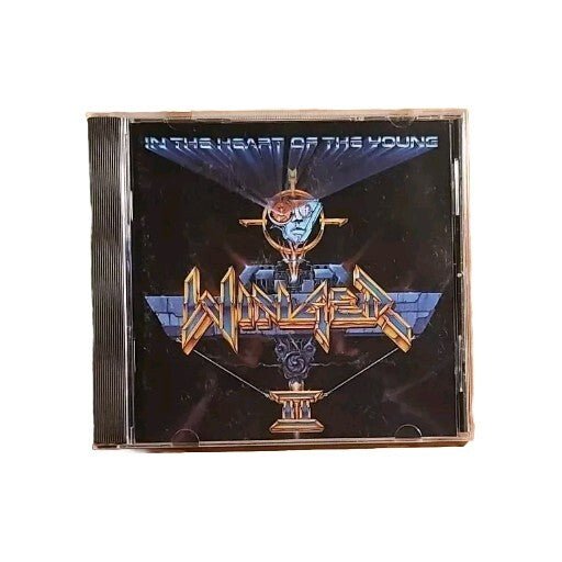 In The Heart Of The Young by Winger (CD 1990) Atlantic USA No UPC w1s3 3388 - Darktower Media