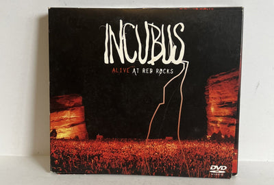 Incubus Alive at Red Rocks (2004 Sony) Digipak DVD + Audio CD USA Near Mint