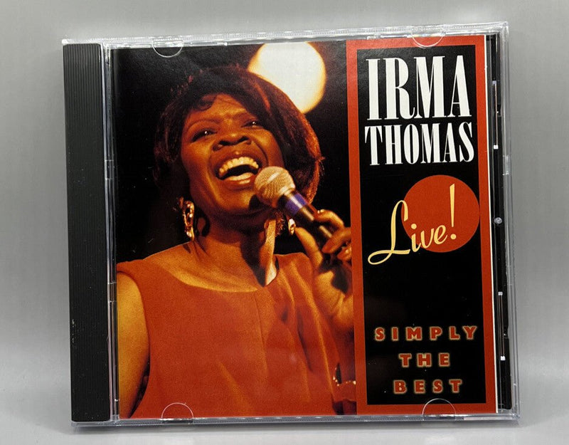 IRMA THOMAS - Simply the Best: Live! - CD RARE 1991 Rounder Recs NM - Darktower Media