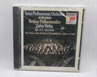 Israel Philharmonic Orchestra Welcomes Berliner Philharmoniker (CD, Sony, 1991)