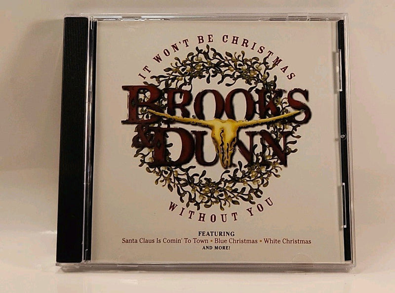 It Won't Be Christmas Without You by Brooks & Dunn (CD, 2004) RCA USA W1s1 1263 - Darktower Media