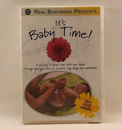 It's Baby Time! DVD Infants (2-18 Mo.) Exercise Massage Sing Along DVD w1s2 1620