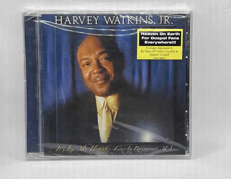 It's in My Heart: Live in Raymond, MS by Harvey Watkins, Jr (CD, 2003) w1s3 3129 - Darktower Media