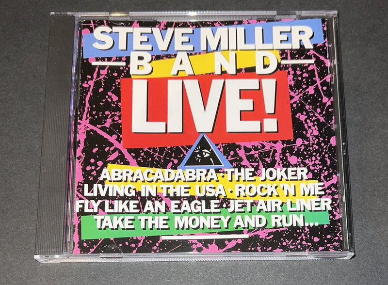 J9 - 18 STEVE MILLER BAND Live! - 1983 - Capital CDP 7 91315 2 USA Nm - Darktower Media