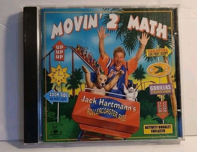 Jack Hartmann Movin 2 Math Audio CD (2005) Children's Educational Songs NM
