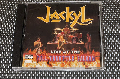 JACKYL Cd LIVE at the FULL THROTTLE SALOON  Very Rare. Unplayed Promo With Punch
