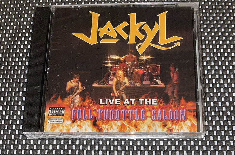 JACKYL Cd LIVE at the FULL THROTTLE SALOON Very Rare. Unplayed Promo With Punch - Darktower Media