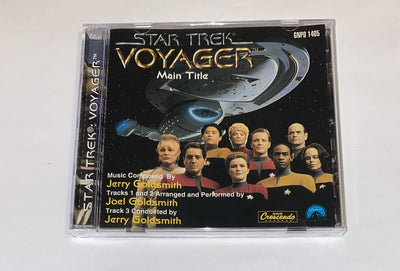 JERRY GOLDSMITH - Star Trek Voyager: Main Title CD -Single Soundtrack GNPD 1405