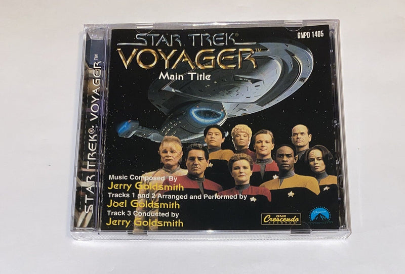 JERRY GOLDSMITH - Star Trek Voyager: Main Title CD - Single Soundtrack GNPD 1405 - Darktower Media
