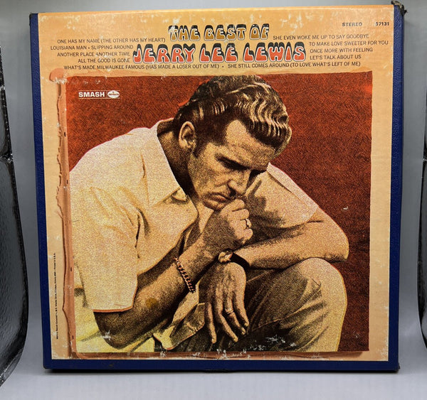 Jerry Lee Lewis The Best of Reel to Reel Tape Smash records Stereo 67131. 7 1/2 - Darktower Media