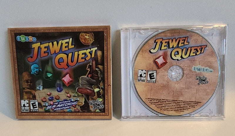 Jewel Quest PC Game Matching Mumbo Jumbo Win 98 XP CD - ROM - Darktower Media