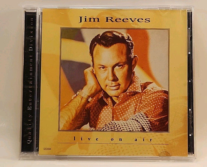 Jim Reeves - Live On Air - 18 Song European CD Qed044 w1s2 2054 - Darktower Media