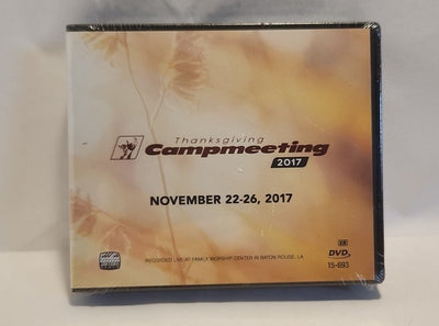 Jimmy Swaggart Thanksgiving Campmeeting 12 Disc November 22-26,  2017