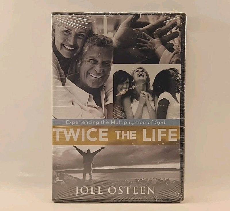 Joel Osteen: TWICE THE LIFE (2 CD/ 2 DVD Set) 2008 w1s2 1652 - Darktower Media